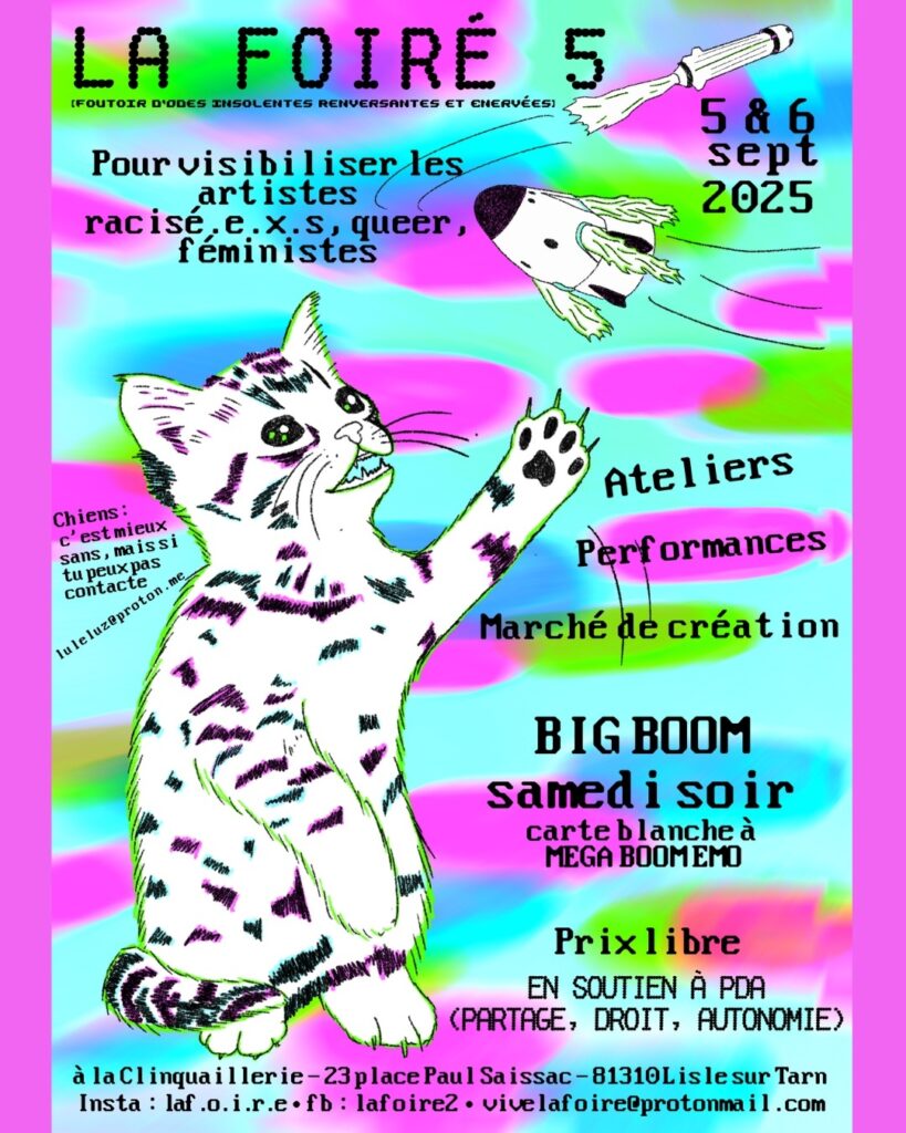 affiche du festival la foiré
